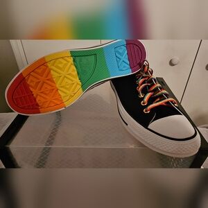 Unisex Authentic Custom Pride Converse